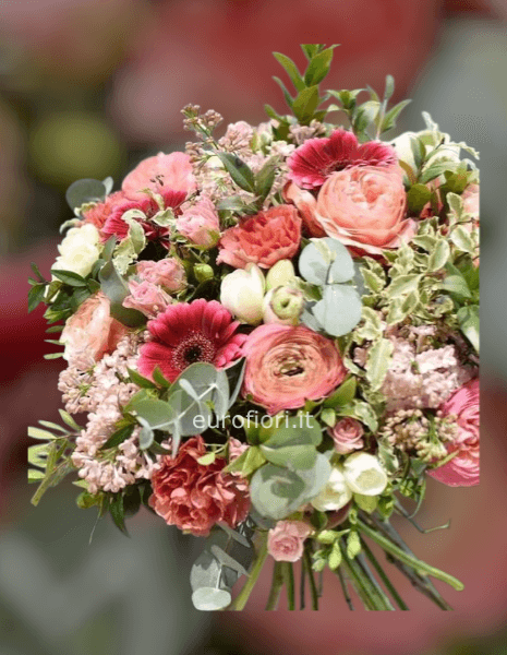 Buoquet fiori varie tonalta&acute;  (medium) 